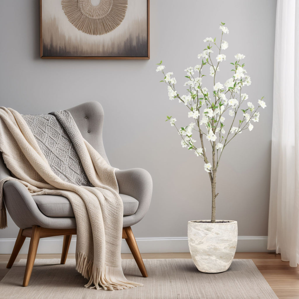 Bloesem Kunstboom 150cm Creme / Roze