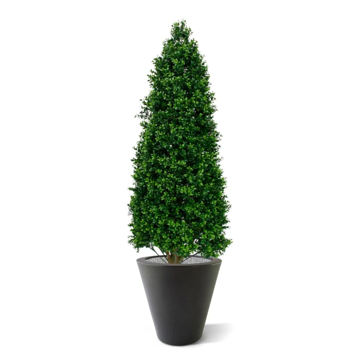 Kunstzinnige buxuspiramide voor buiten, 170 cm, UV-beschermd.