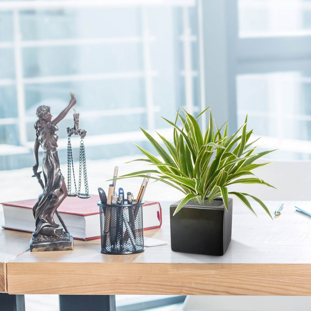 Chlorophytum S kunstplant 30cm in 10cm pot