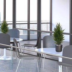 Kunst coniferentak voor buiten 56 cm met UV-bescherming 