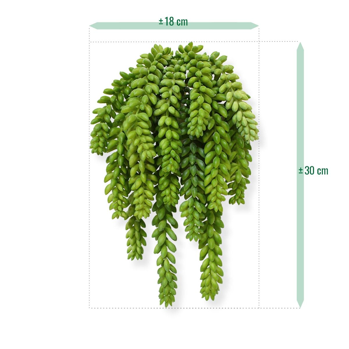 Sedum Donkey tail kunstplant 30cm