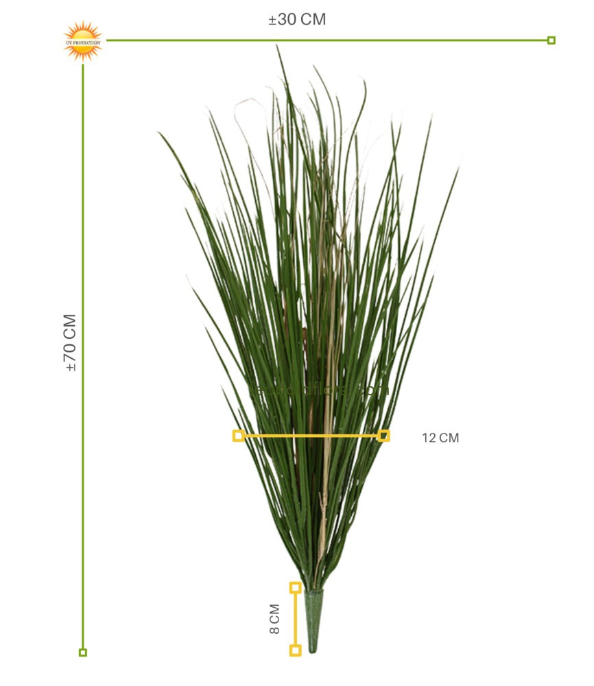 Grasboeket 70 cm UV voor buiten 