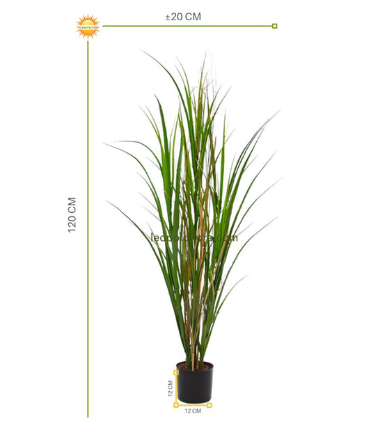 Kunst rietgras voor buiten 120 cm UV 
