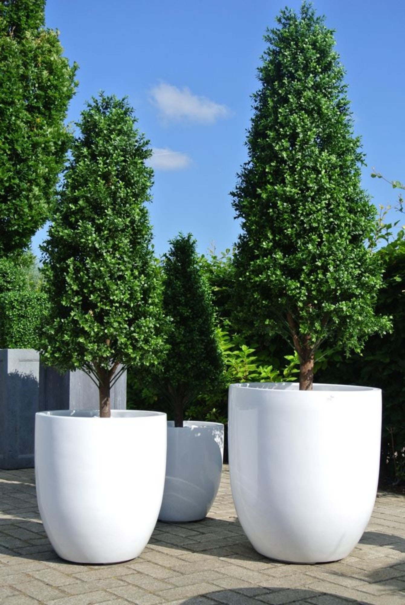 Kunst Buxus piramideboom voor buiten 110 cm UV-bescherming 