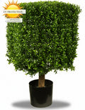 Buitenkunst Buxus Kubus 40 cm UV-beschermd