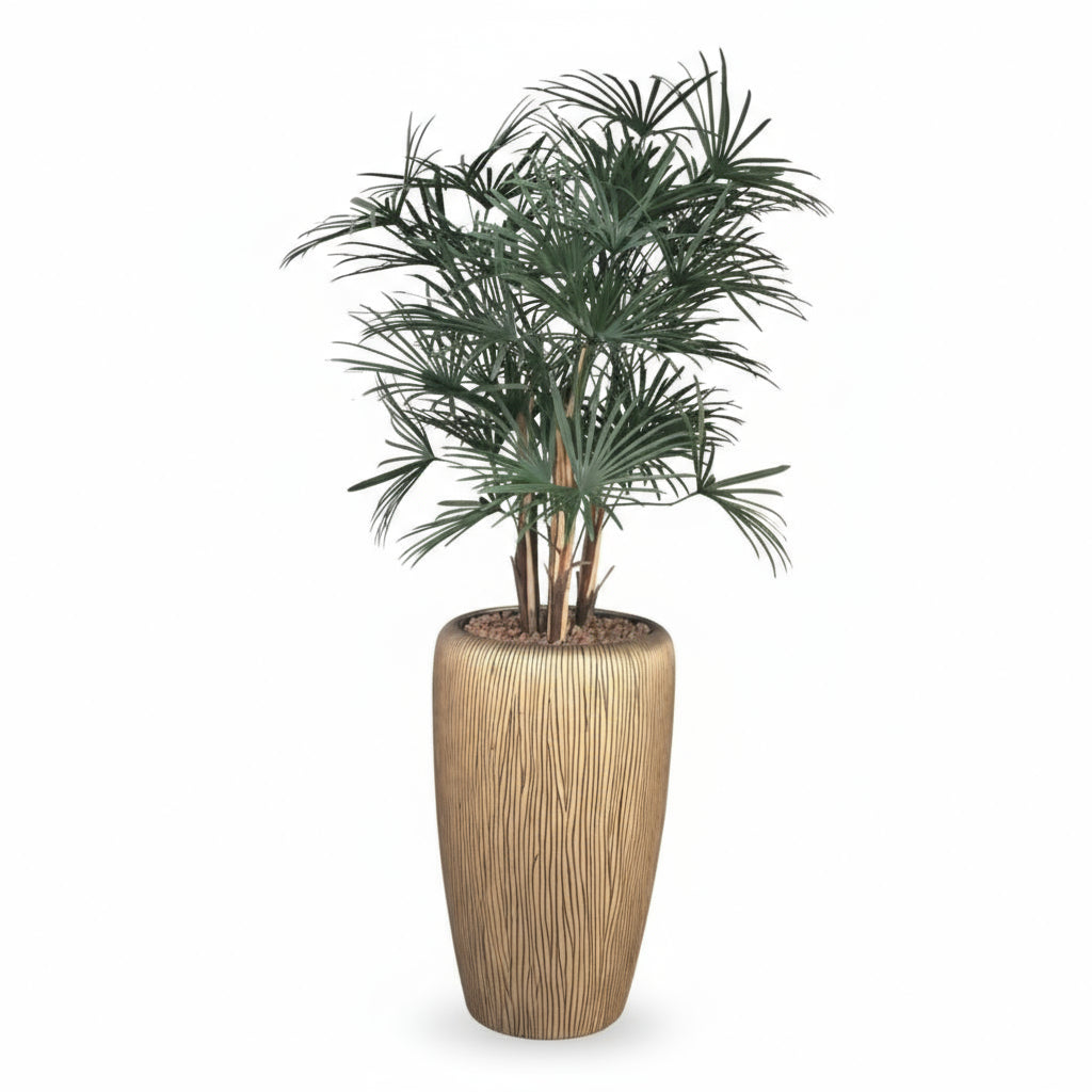 Kunst palm Raphis 110 cm UV voor buiten 