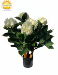 Out Art Hortensia wit 65 cm met UV-bescherming
