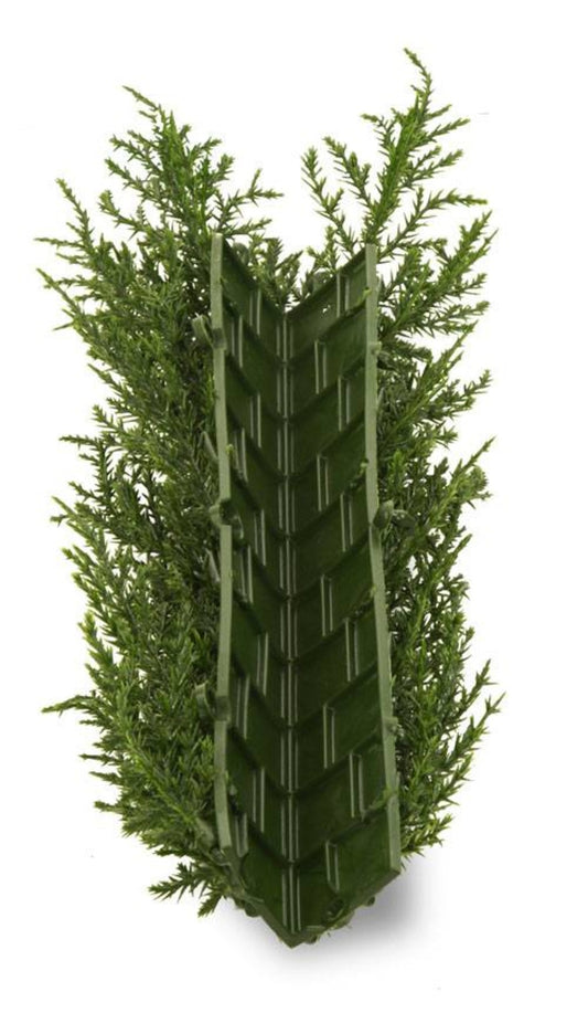 Kunststof coniferen hoekmat voor bevestiging op coniferen matten UV-beschermd 