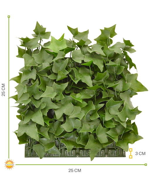 Kunst buiten klimopmat 25x25 cm UV beschermd 