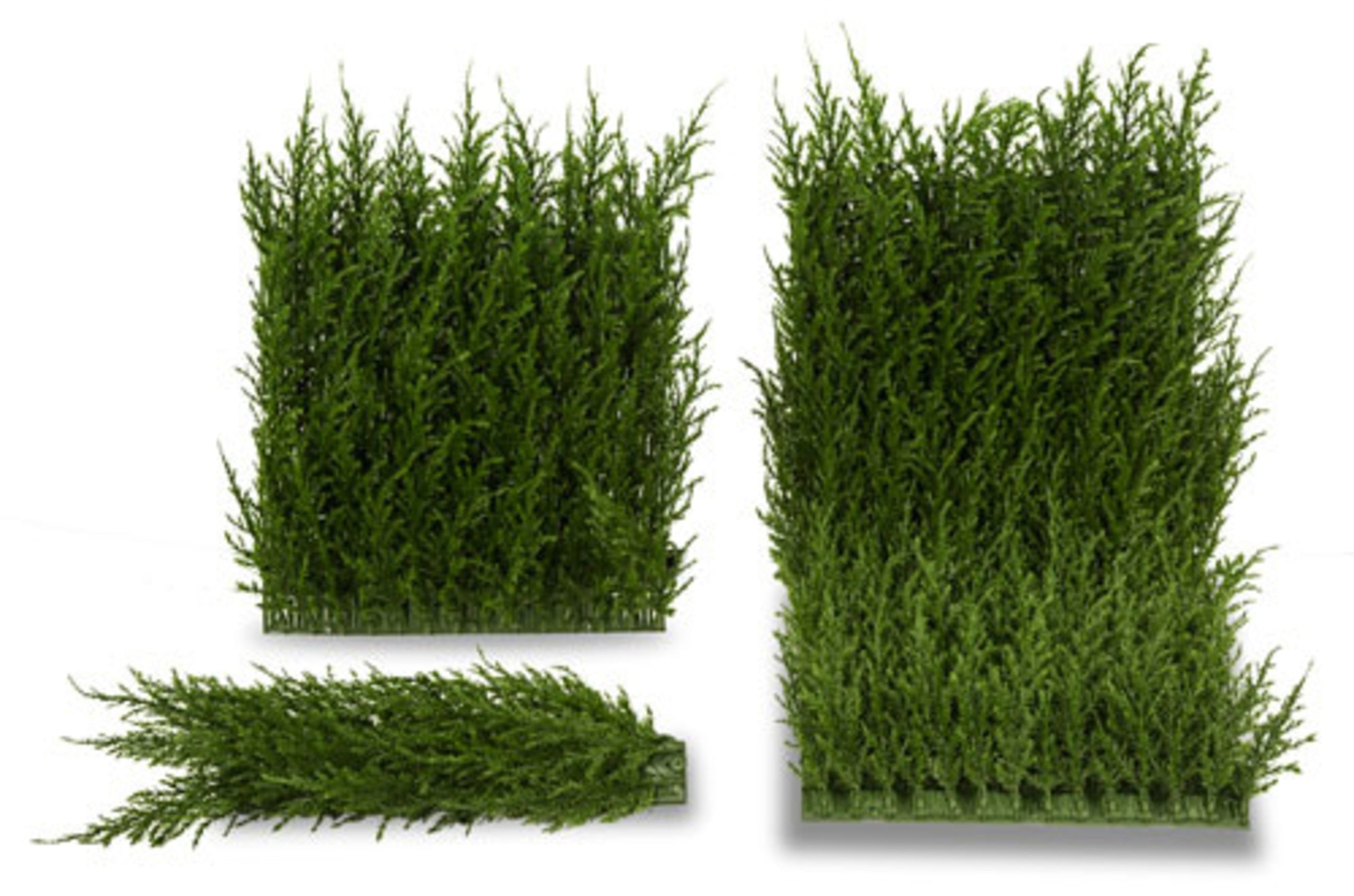 Kunststof coniferen hoekmat voor bevestiging op coniferen matten UV-beschermd 