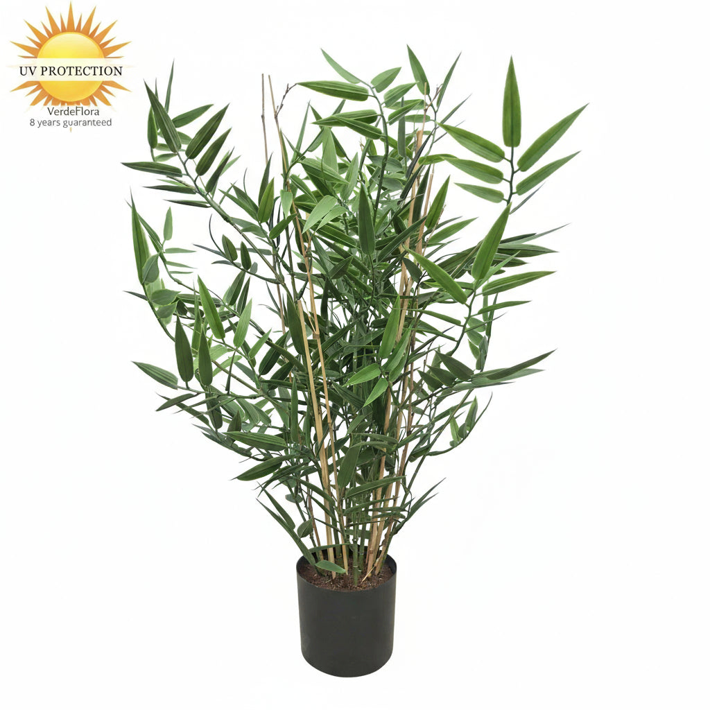 Kunstmatige bamboeplant voor buiten, 60 cm, UV-beschermd.