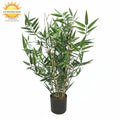 Kunstmatige bamboeplant voor buiten, 60 cm, UV-beschermd.