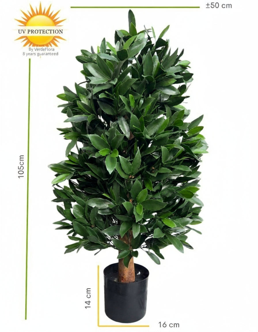 Kunst laurierboom voor buiten 105cm UV 