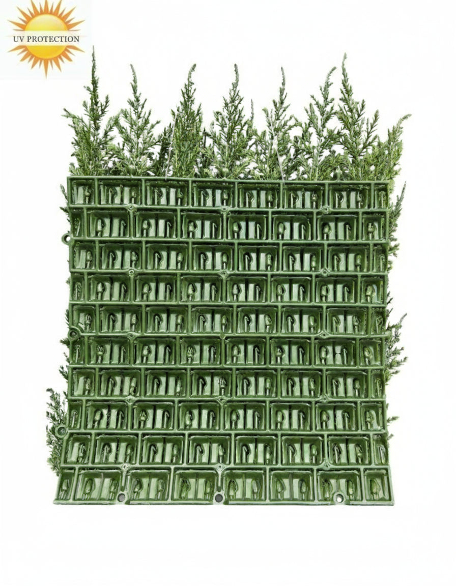 Luxe kunst Coniferen mat x77 tips voor wandbekleding UV-beschermd 