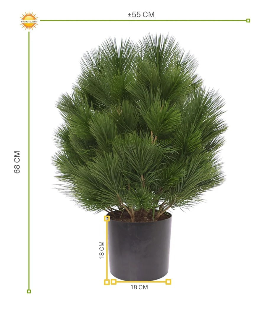 Kunstheester Pinus Den 60 cm UV
