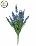 Kunstblauwe lavendelplant 30 cm UV-bestendig