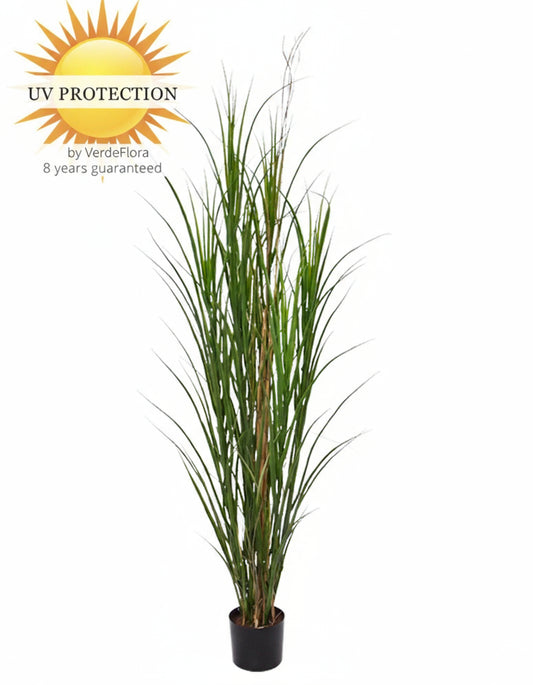 Kunst rietplant voor buiten 165 cm UV-bestendig 
