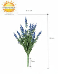 Kunst Lavendelplant blauw 30 cm UV 