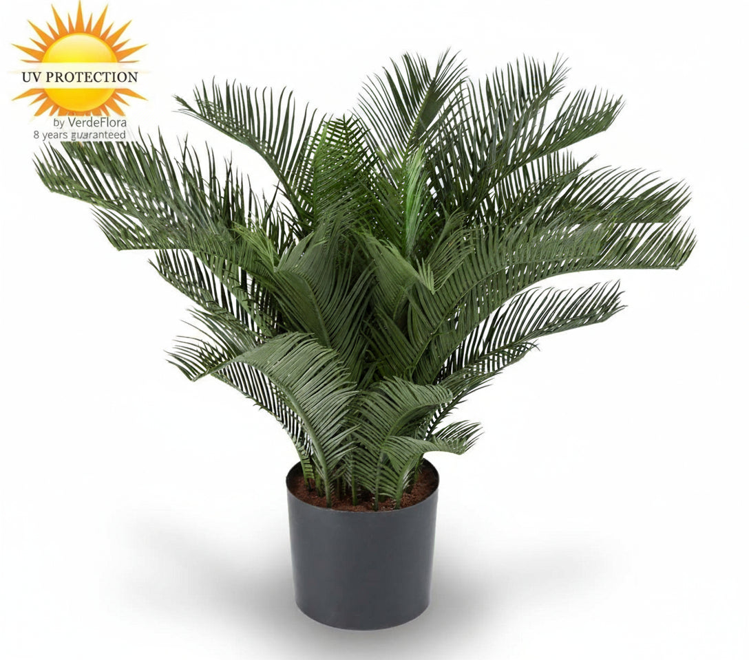 kunst Cycas Palm 60 cm UV beschermd