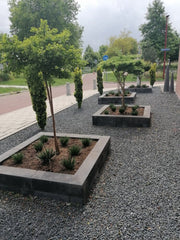 Laag Kunst grasboeket 30 cm UV 