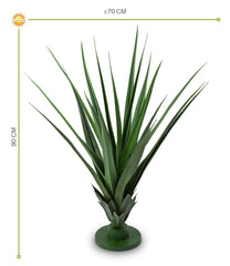 Kunst pandanus plant voor buiten 90 cm UV-bestendig 