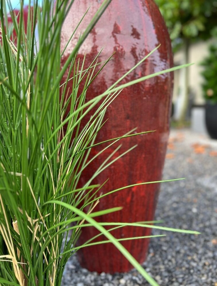 Kunst Siergras Plant 80cm UV in Pot 