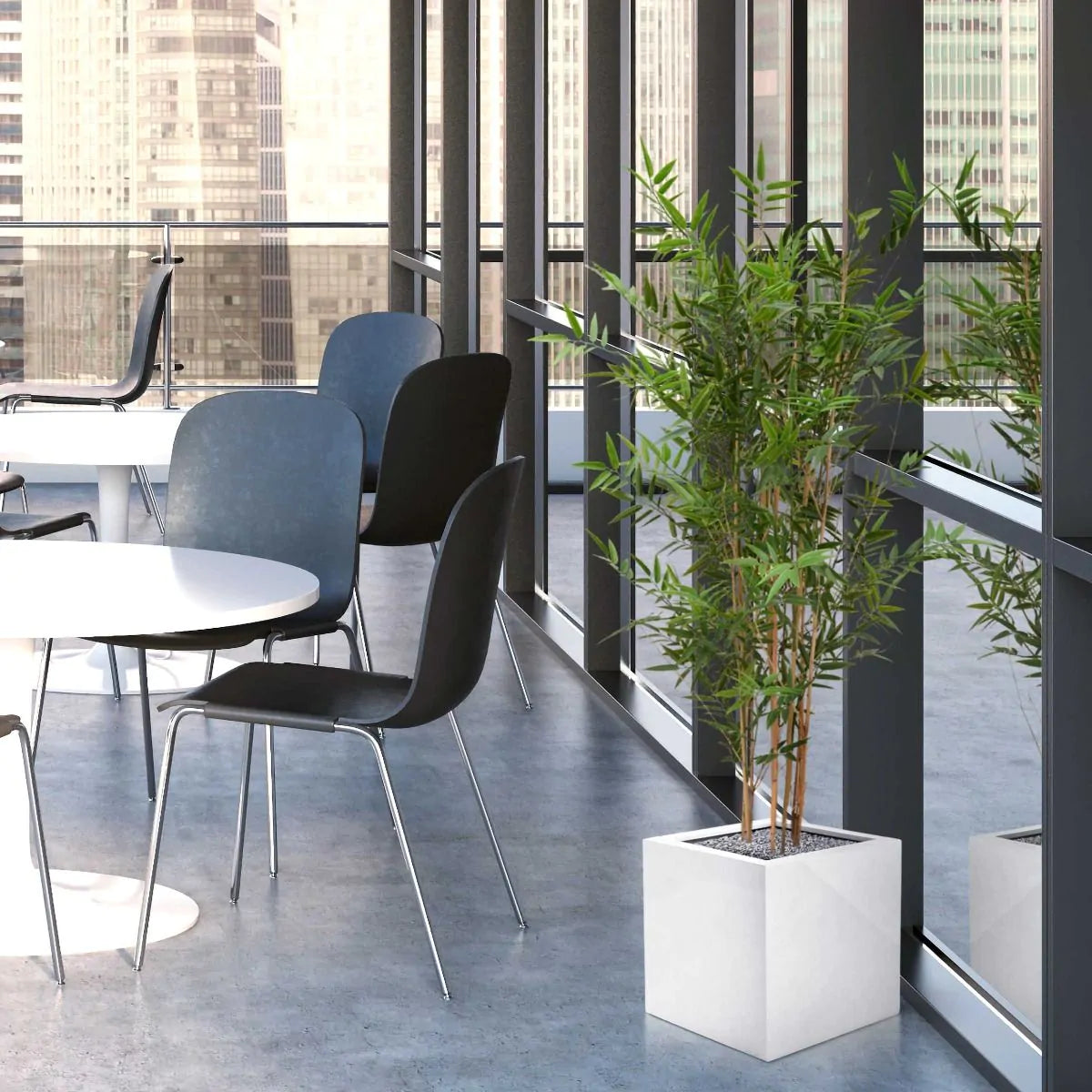 Hoge kunst Bamboeplant 120 cm UV-beschermd 