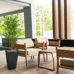 Hoge kunst Bamboeplant 120 cm UV-beschermd 