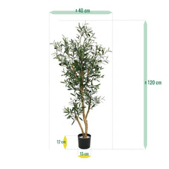 Kunst Olijfboom 120cm
