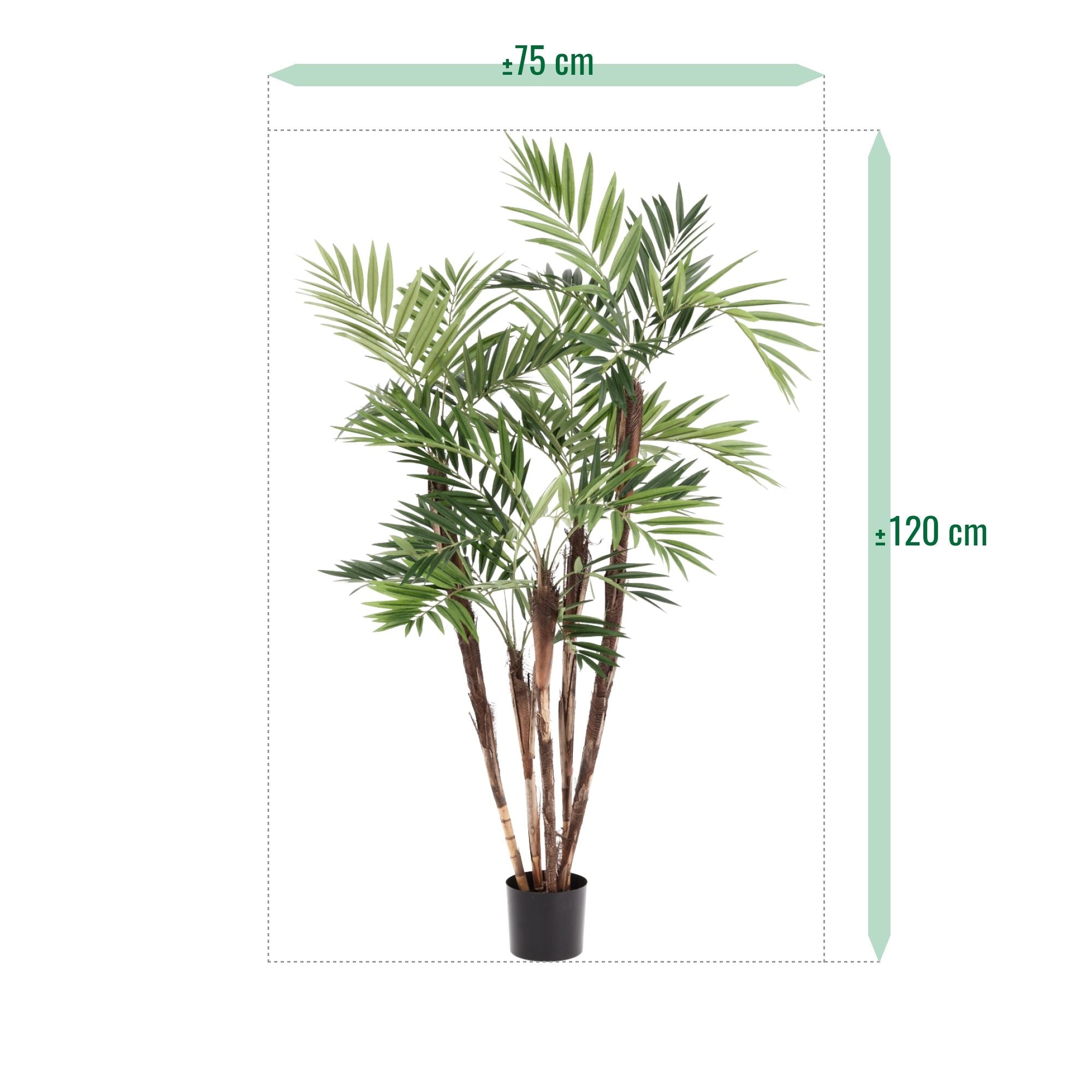 Parlour Kunstpalm Deluxe 120cm