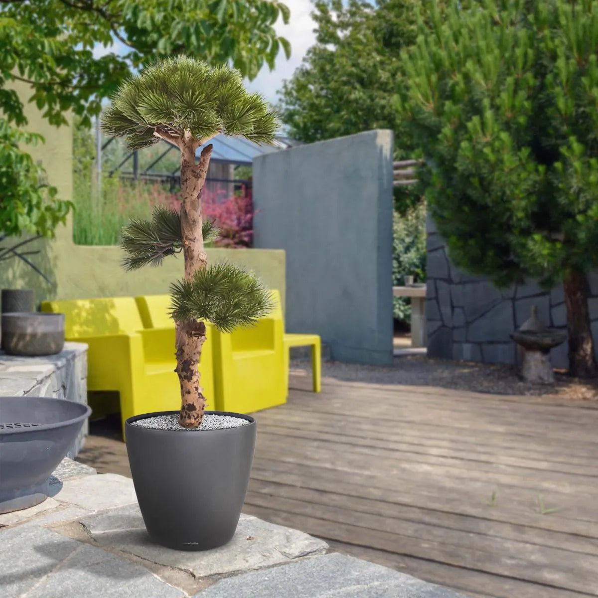 Kunst bonsai Pinus voor buiten 110 cm UV 