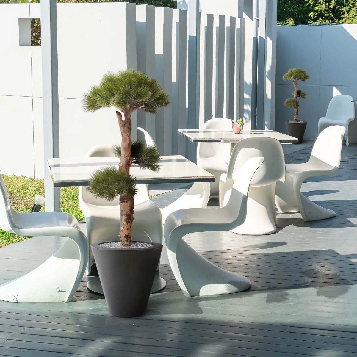 Kunst bonsai Pinus voor buiten 110 cm UV 