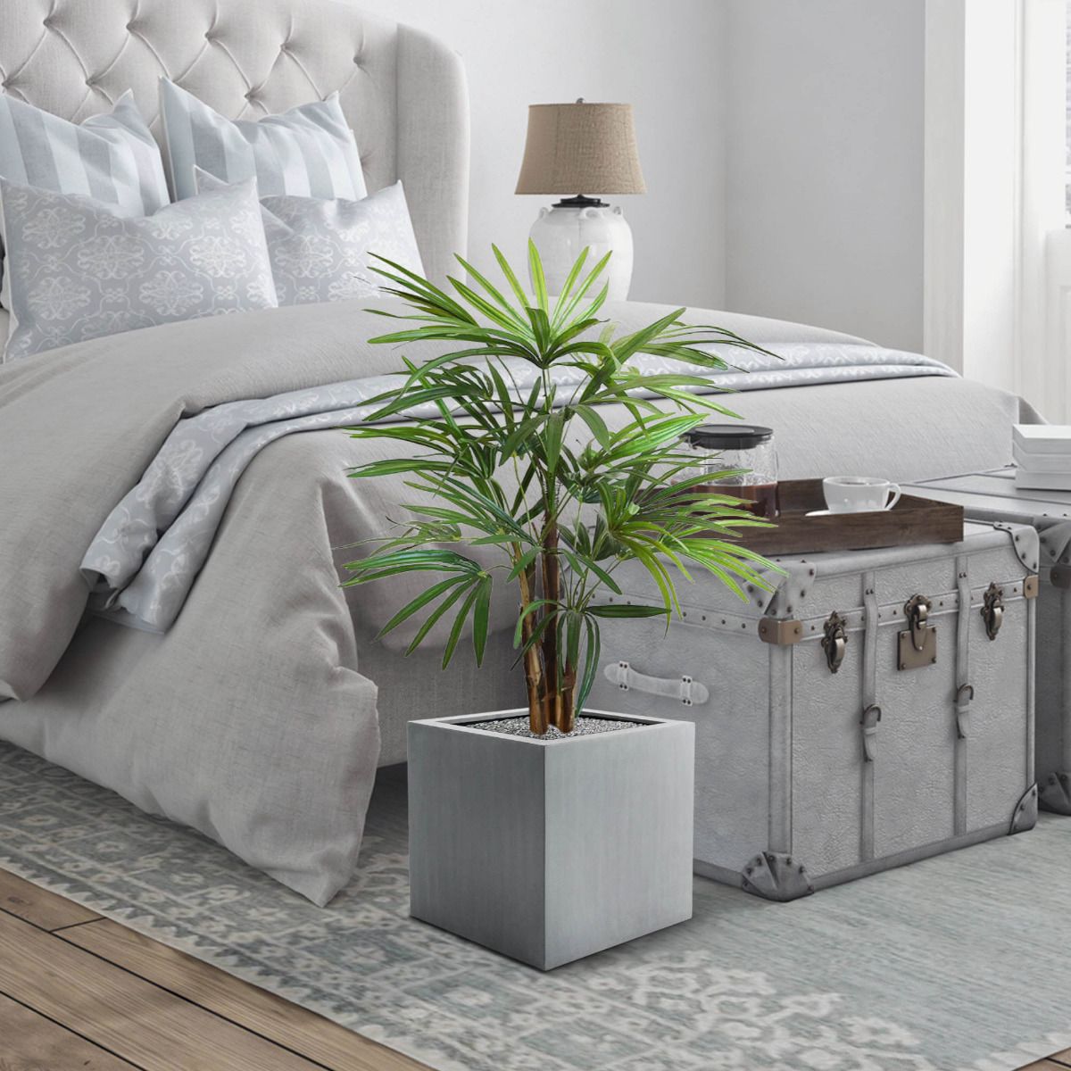 Raphis kunstpalm 75cm