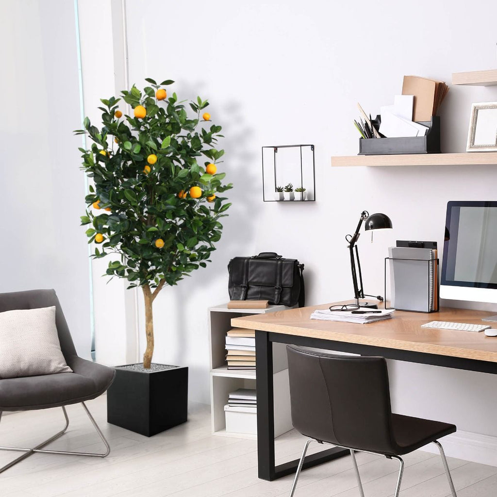 Sinaasappel kunstboom deluxe 150cm