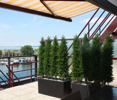 Kunst conifeer voor buiten 150 cm UV-bestendig 