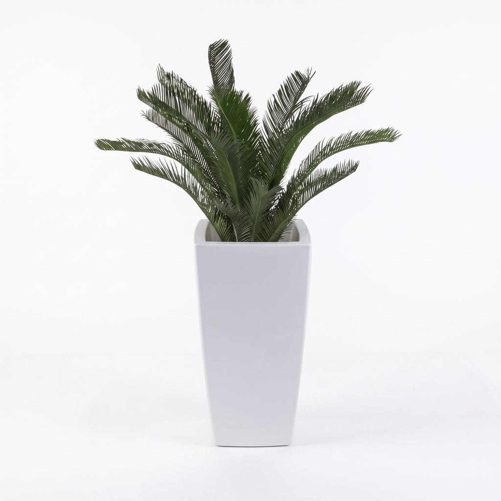 Buitenkunst Cycas palm 80 cm UV-beschermd kopen, weersbestendige kunstpalm van VerdeFlora