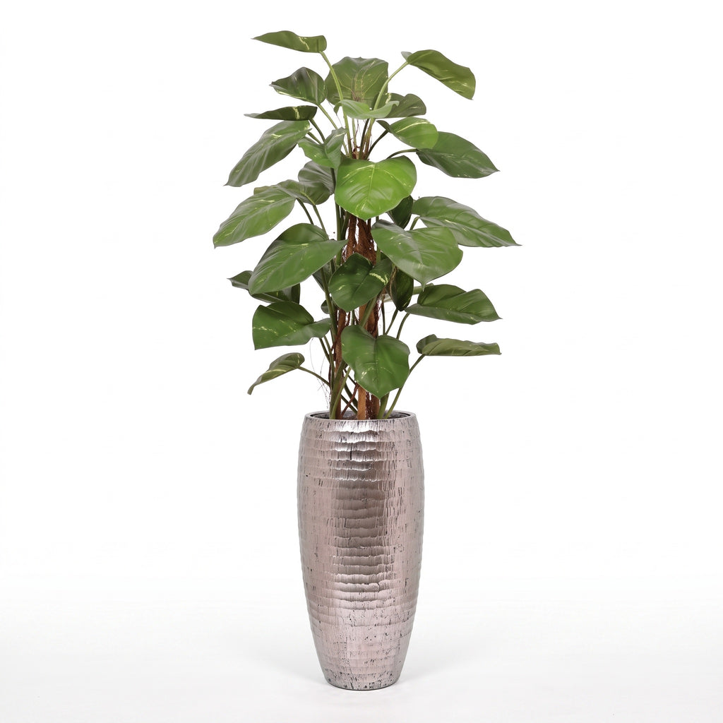 Kunst Pothos klimplant 125 cm deluxe kopen, levensechte klimplant op mospaal, VerdeFlora webshop