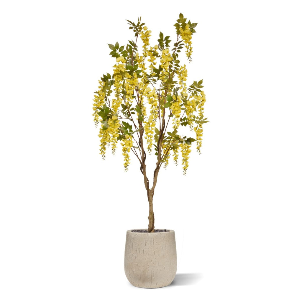 Wisteria Kunstboom 180cm Geel / Lila