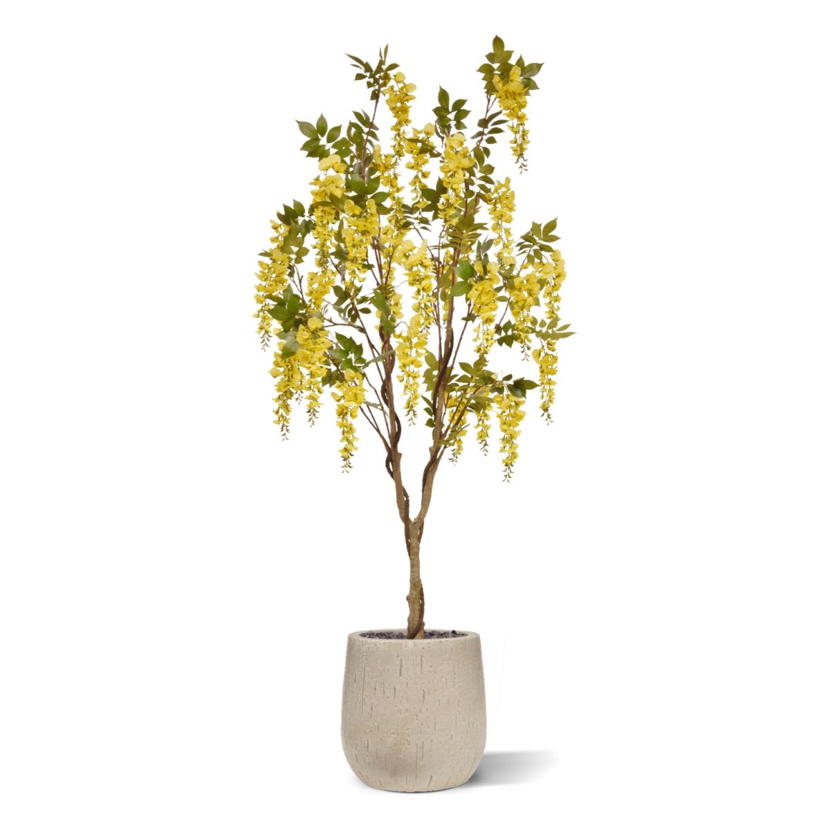 Wisteria Kunstboom 180cm Geel / Lila