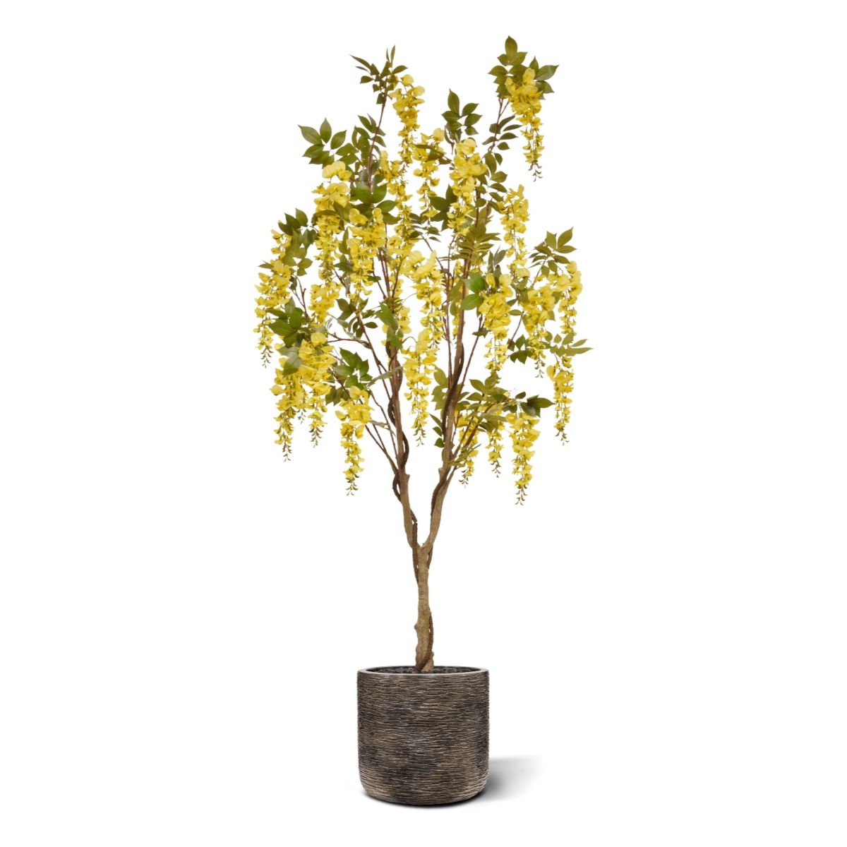 Wisteria Kunstboom 180cm Geel / Lila