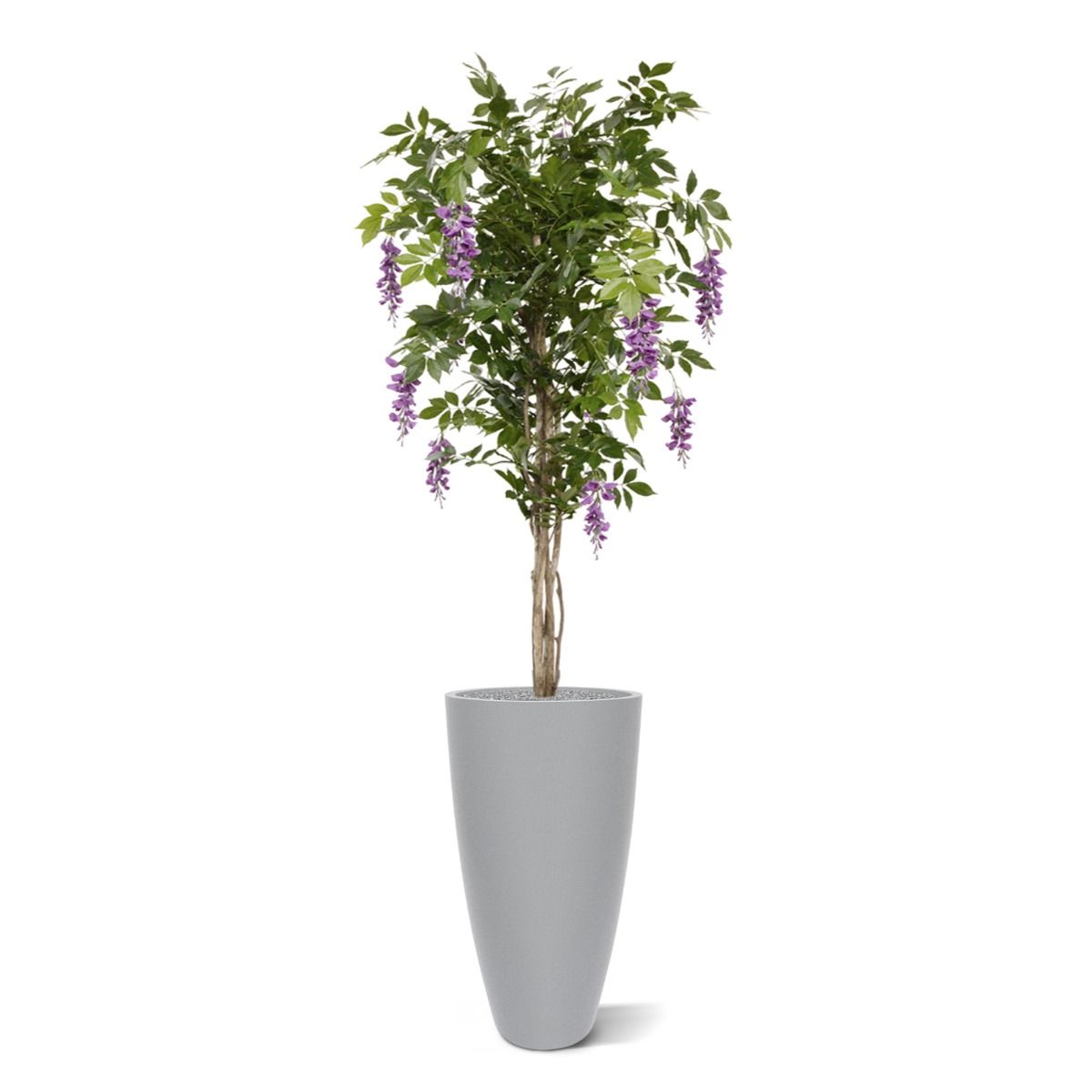 Wisteria kunstboom 150cm - Lila / Geel