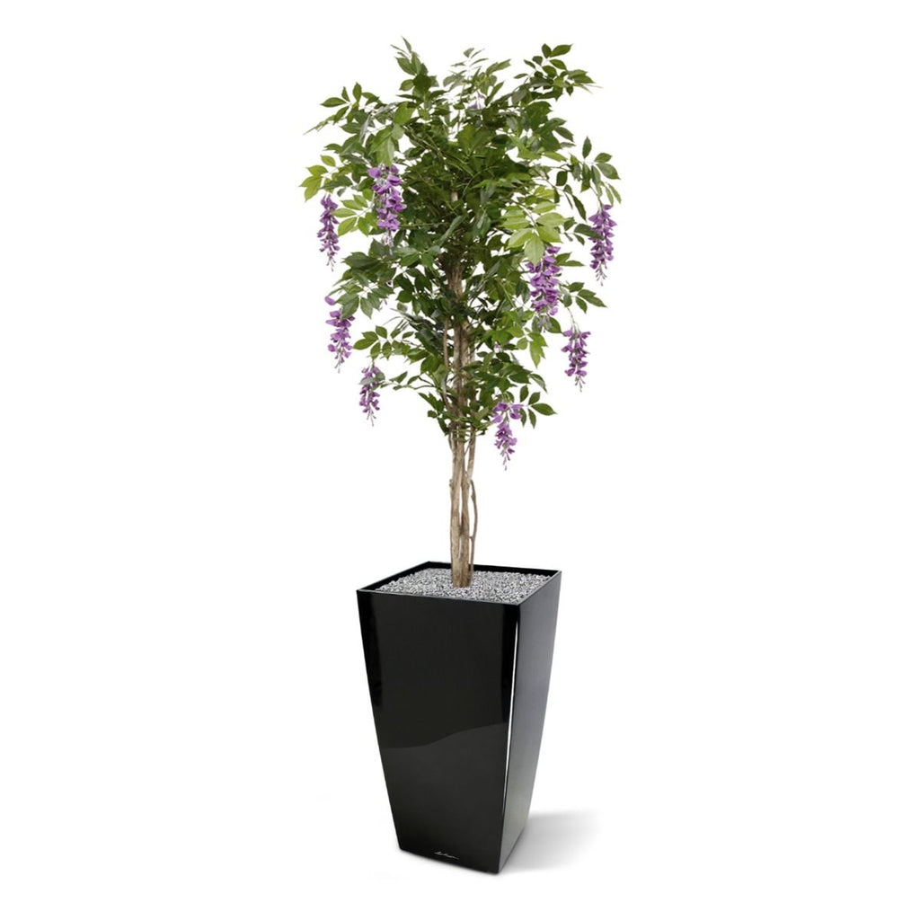 Wisteria kunstboom 150cm - Lila / Geel